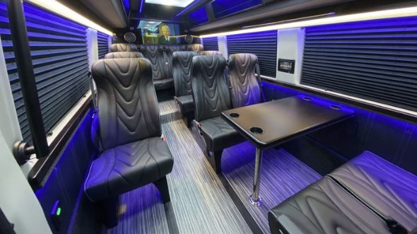 18 passenger sprinter van interior rialto