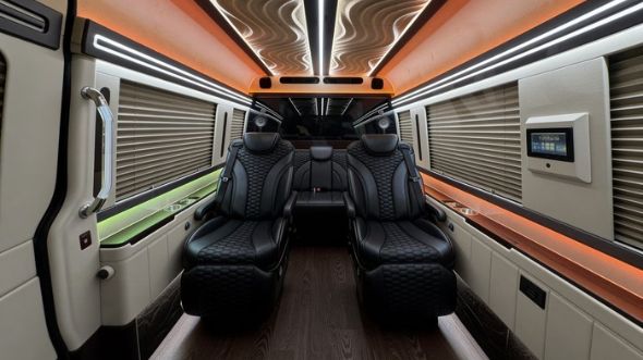 8 passenger sprinter van interior colton