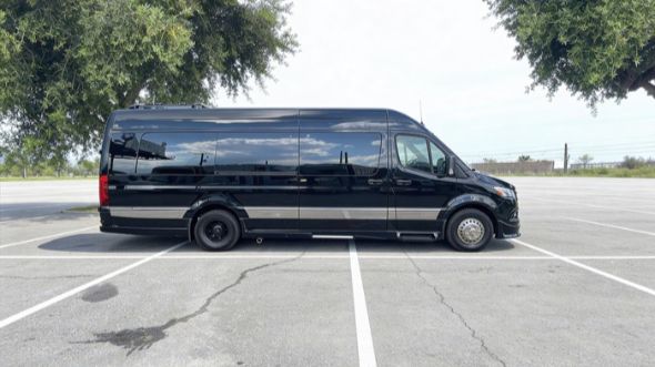 rancho cucamonga wedding sprinter van rental