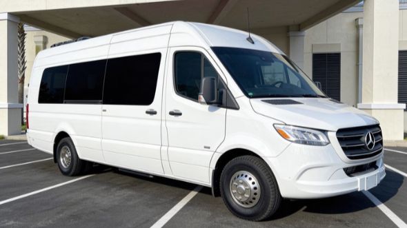 redlands birthday sprinter van rental