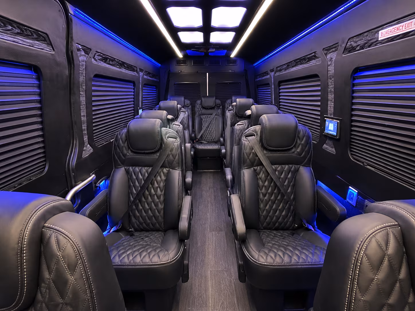find and book a corporate sprinter van in rialto and any nearby city