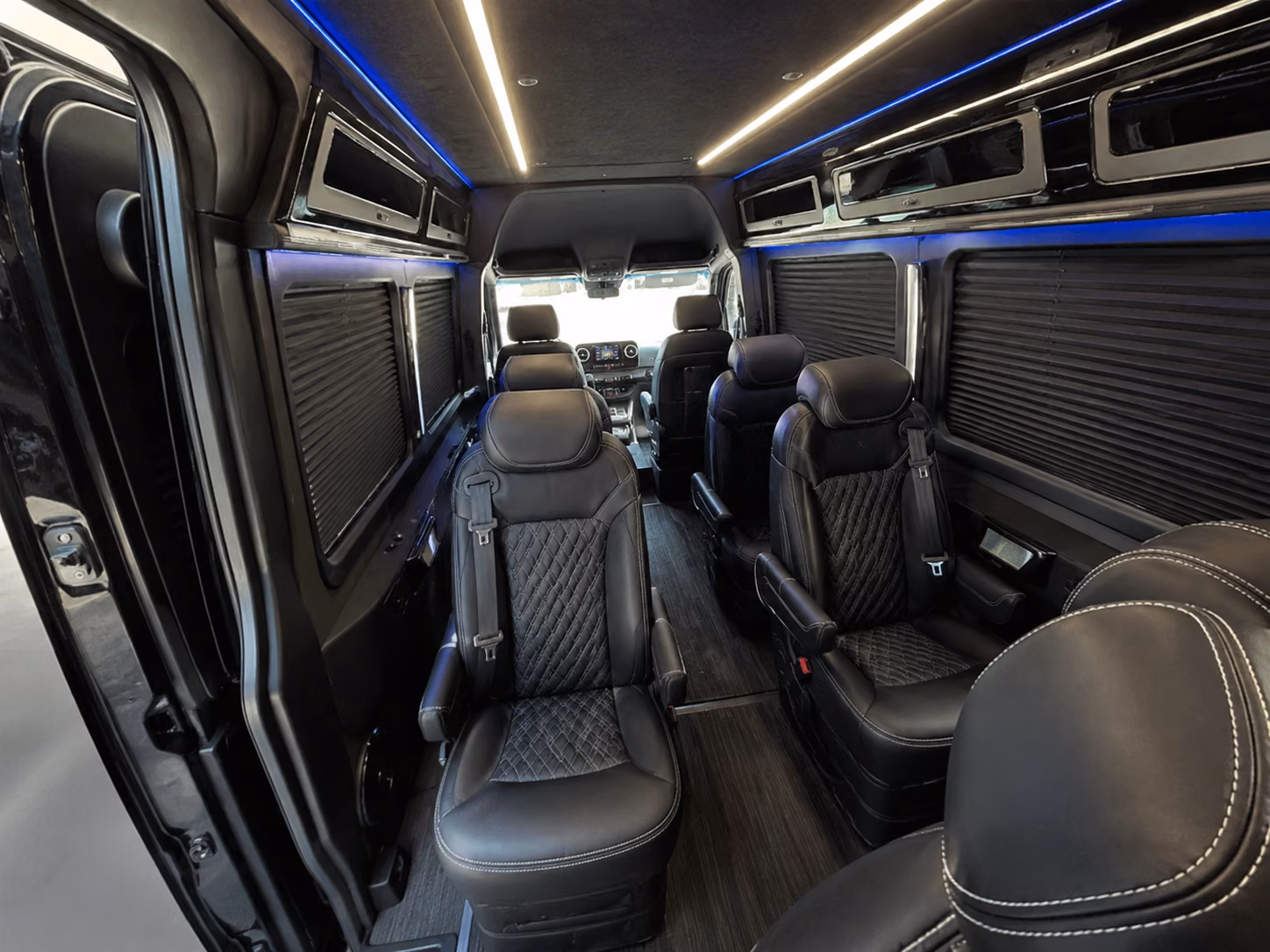 rialto 12 passenger sprinter van interior