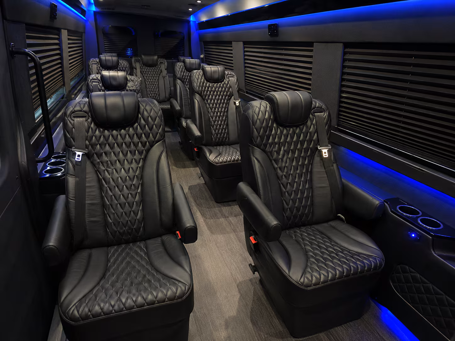 rialto 15 passenger sprinter van interior