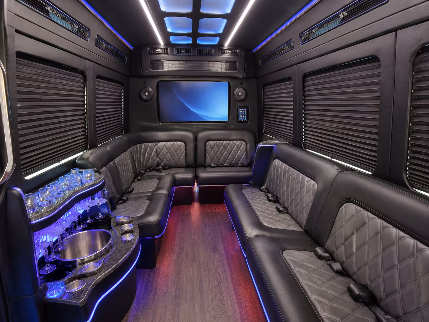 rialto sprinter limousine inside