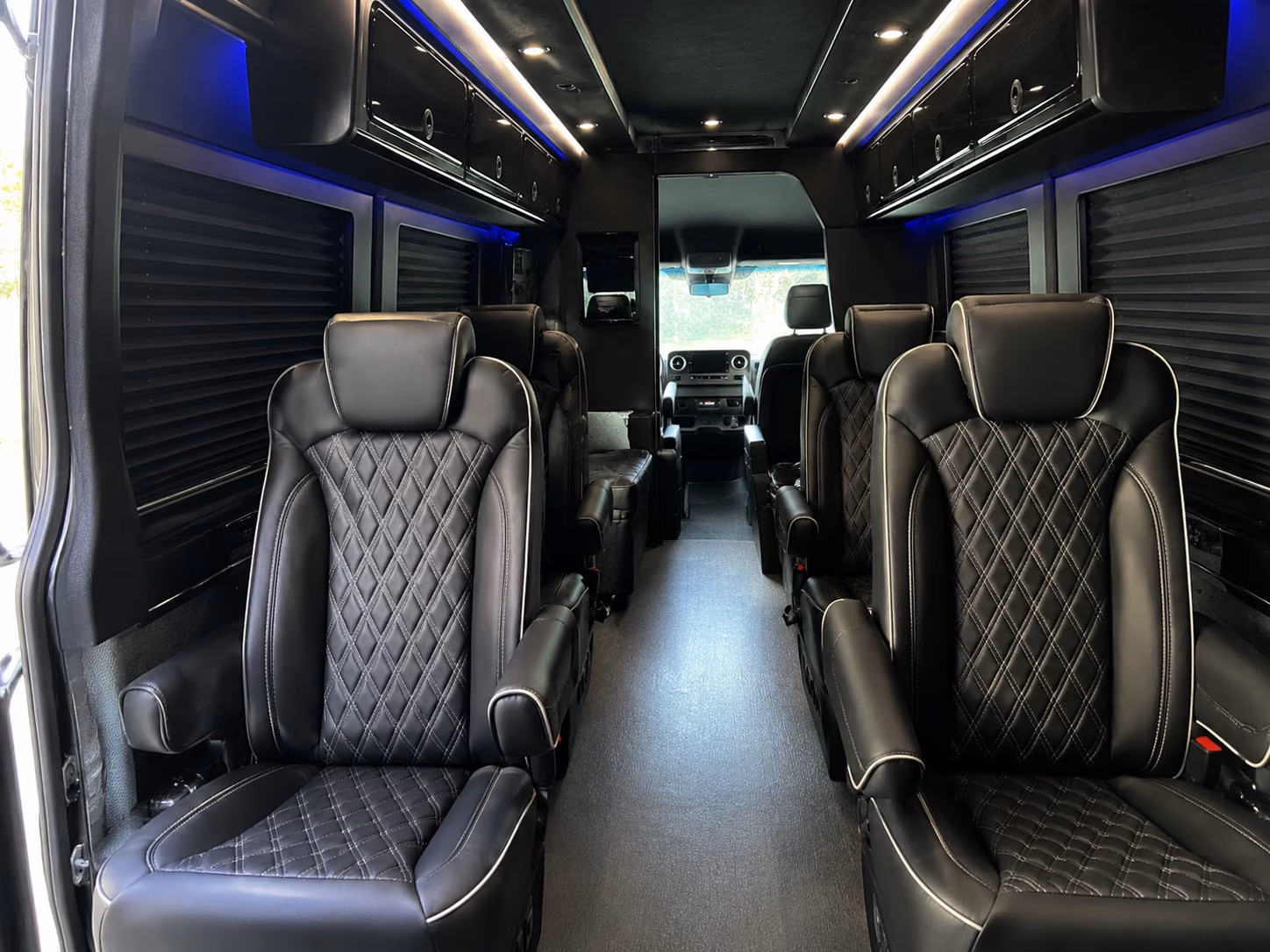 sprinter van rentals for rialto homecoming winter formal and school dance transportation